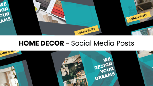 Home Decor - Beiträge in sozialen Netzwerken