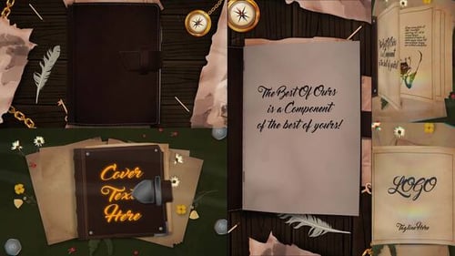 Logo Book Reveal 4in1