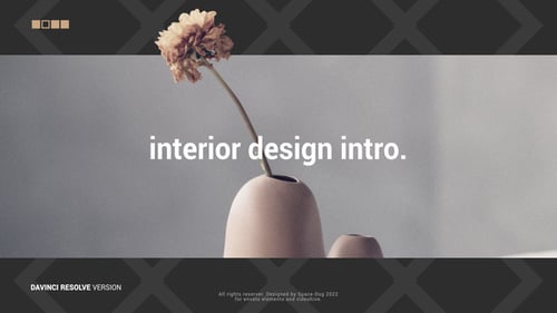 Intro Interior Design (DaVinci)