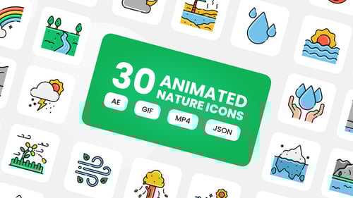 Animated Nature Icons