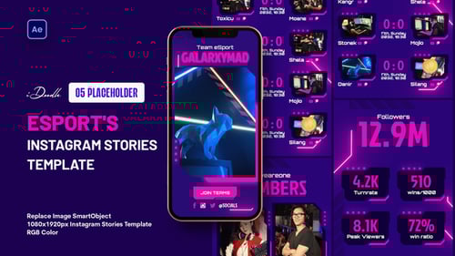 eSport Instagram Stories