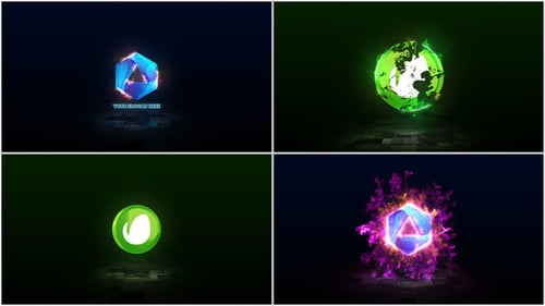 Flame Logo Animation