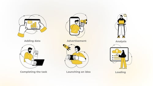 Digital Business - Simple Concept