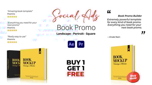 Book Promo Social Ads