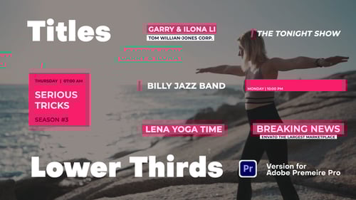 Titles & Lower Thirds | MOGRT