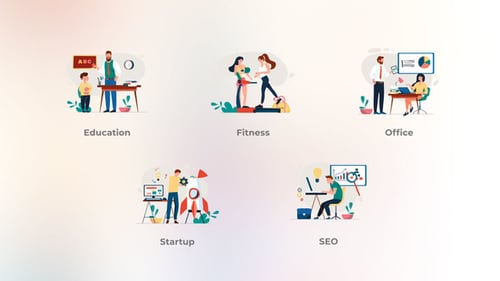 Büro und arbeite an dir — Thematisches Konzept