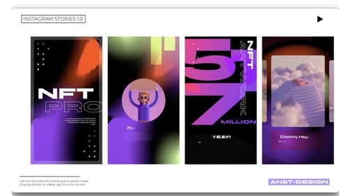 NFT Instagram Social Media Stories