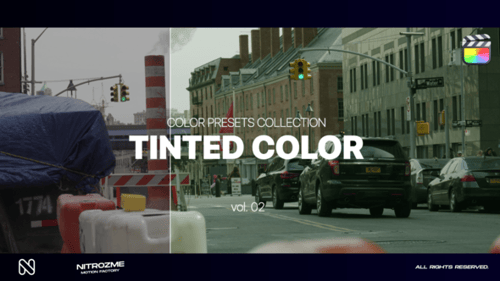Tinted LUT Collection Vol. 02 for Final Cut Pro X