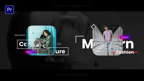 Product Price Lower Thirds