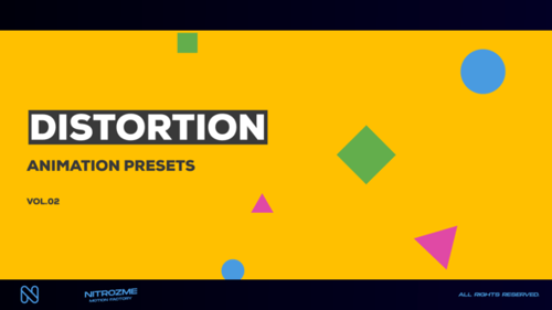 Distortion Motion Presets Vol. 02