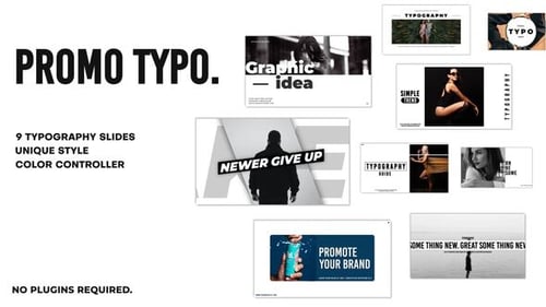 Typography Promo