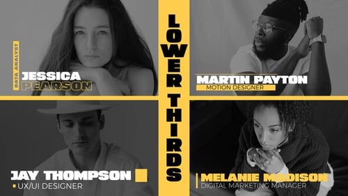 Clean Lower Thirds for Premiere Pro