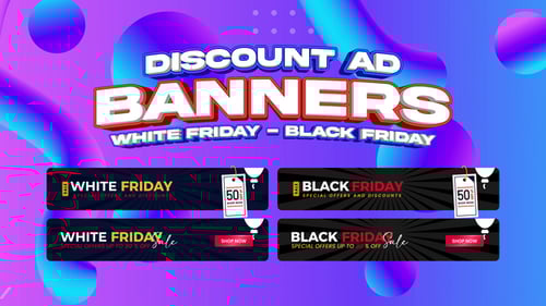 Banner „Weißer Freitag und Schwarzer Freitag“