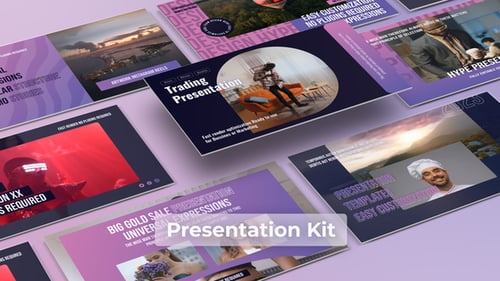 Modern Promo Business Presentation Mogrt Premiere pro