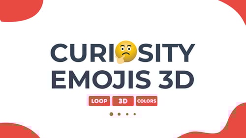 3D Curiosity Emojis