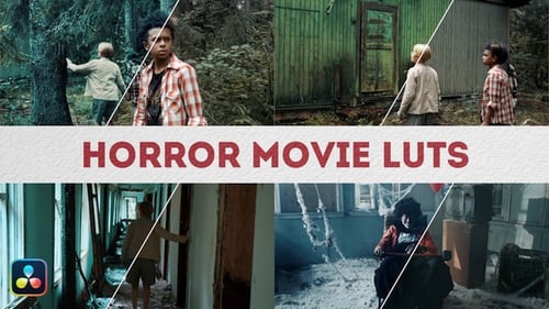 Horror Movie LUTs | DaVinci Resolve