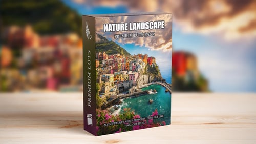 Nature's Golden Hour with Sunset Warm Brown Cinematic LUTs Pack