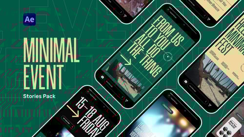 Minimalist Event Stories Pack