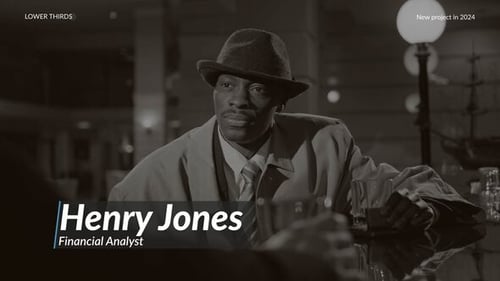 Retro Unterer Drittel | After Effects