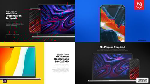 Website Presentation Mockup