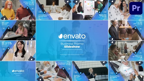 Business Promo Slideshow for Premiere Pro