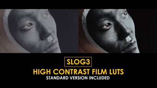 Slog3 High Contrast Film and Standard Color LUTs