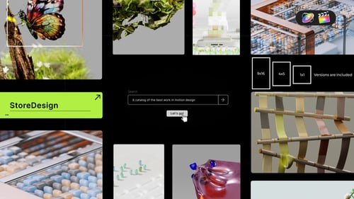 Search Bar Logo Reveal for FCPX