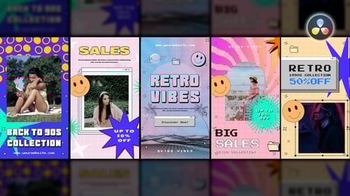 Retro Y2K Stories Pack