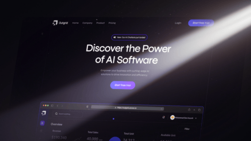 Teaser promocional do site