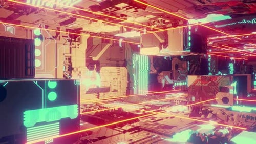 80s Board Circuit 01 4k