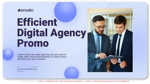 Efficient Digital Agency Promo