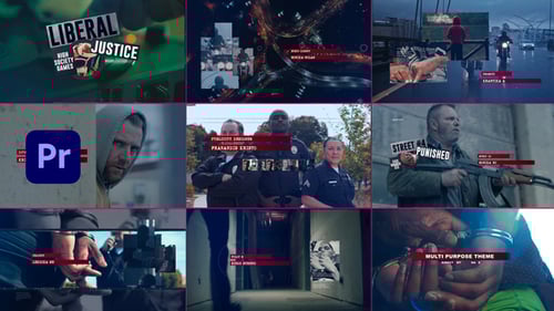 Crime Title Sequence