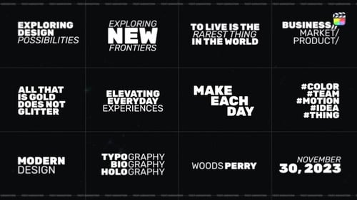 Text Animation | FCPX