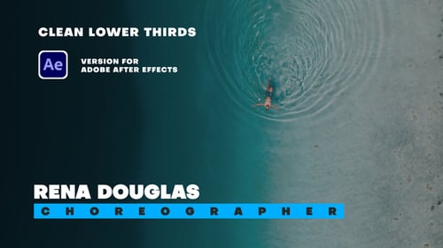 Clean Lower Thirds Elements