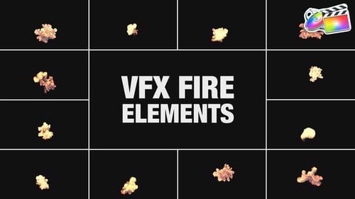 VFX Fire Elements for FCPX