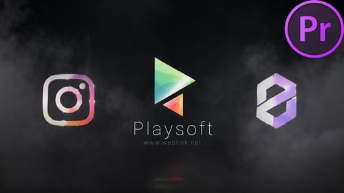 Smoke Logo 3 for Premiere Pro