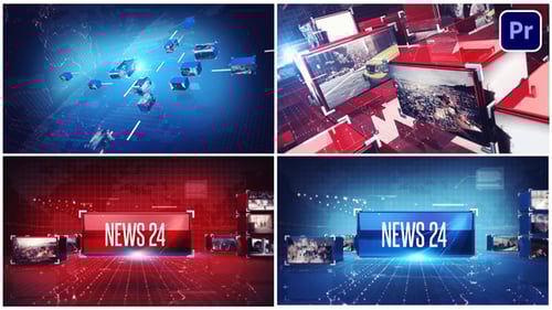 News Broadcast Opener