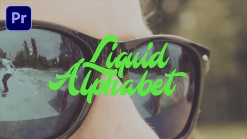 Liquid Alphabet