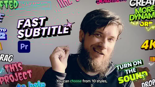 Fast Subtitle | Premiere Pro