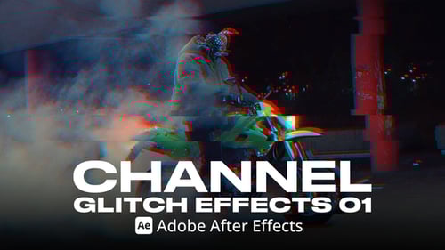 Channel Glitch Effect 01 Ae