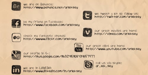 Handwritten Lower Thirds