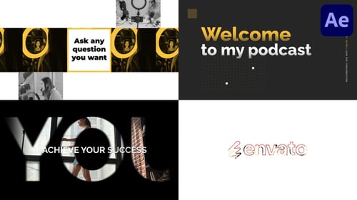 Short Podcast Intro | After Effects