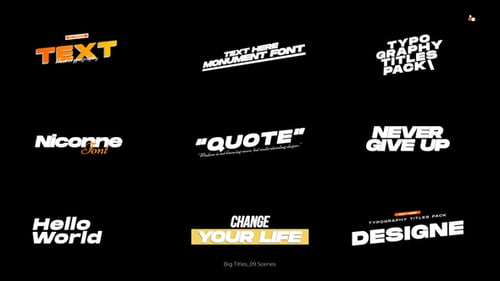 Big Titles 3.0 | Apple & FCPX