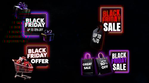 Black Friday Sale Lower Thirds