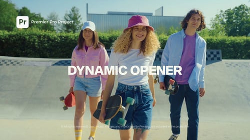 Dynamic Opener Promo | MOGRT
