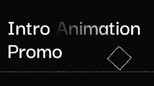 Intro Animation Promo