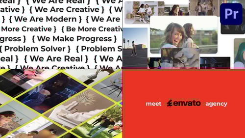 Social Media Agency Promo | Premiere Pro MOGRT