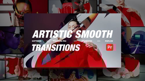 Artistic Smooth Transitions for Premiere Pro