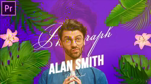 Guests Podcast Opener | Channel Intro | Vlog & Blog MOGRT for Premier Pro