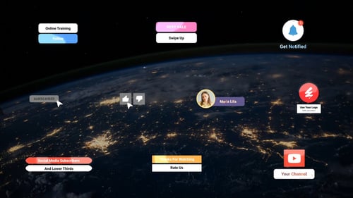 Social Media Subscribers And Lower Thirds for DaVinci Resolve